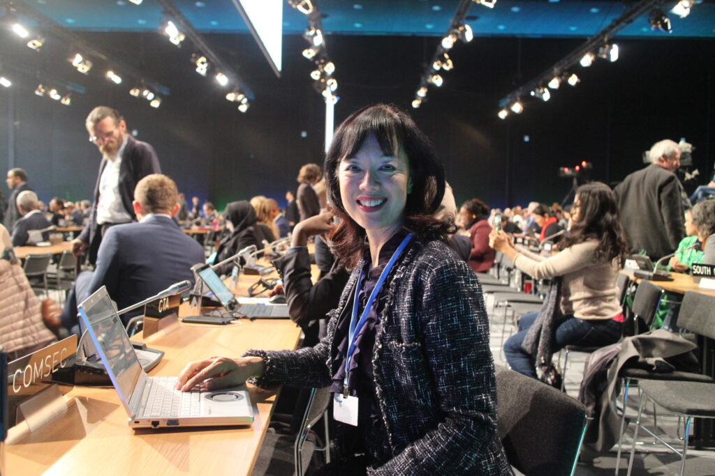 国連COP24会議に参加する小西雅子